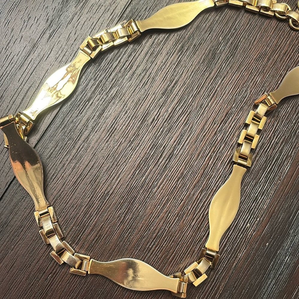 GUCCI Gold and Black Women's Belt - Picture 4 of 12